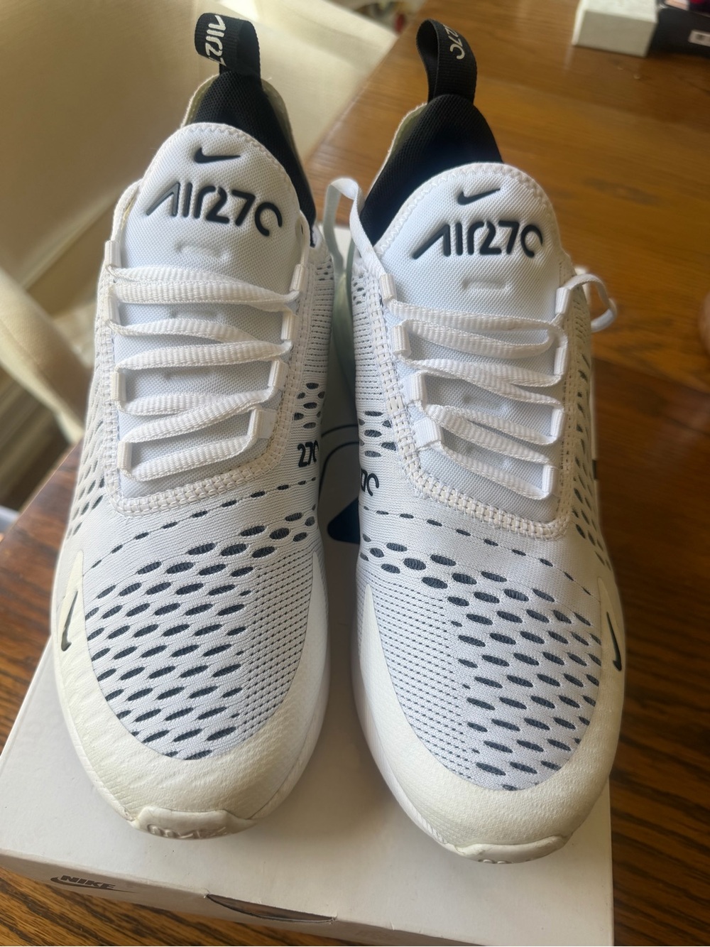 Nike Air270 Women’s Sneakers in White and Black